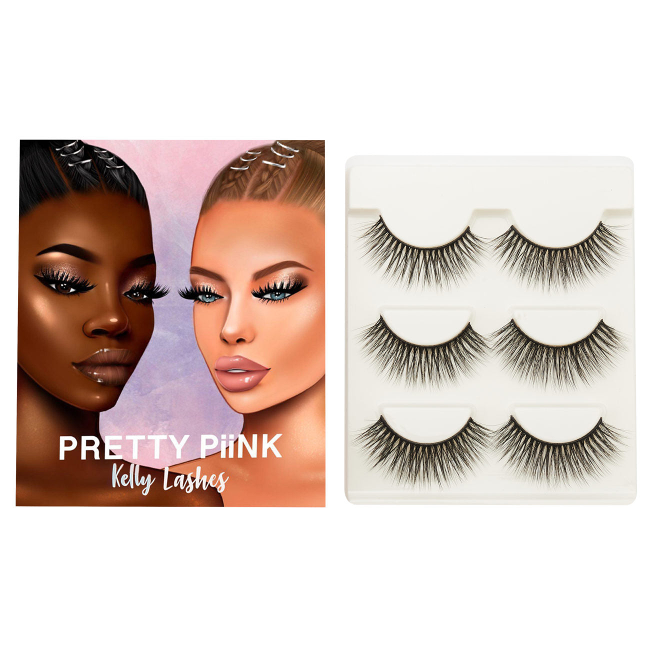 🌸PRETTY PIINK Faux cils KELLY