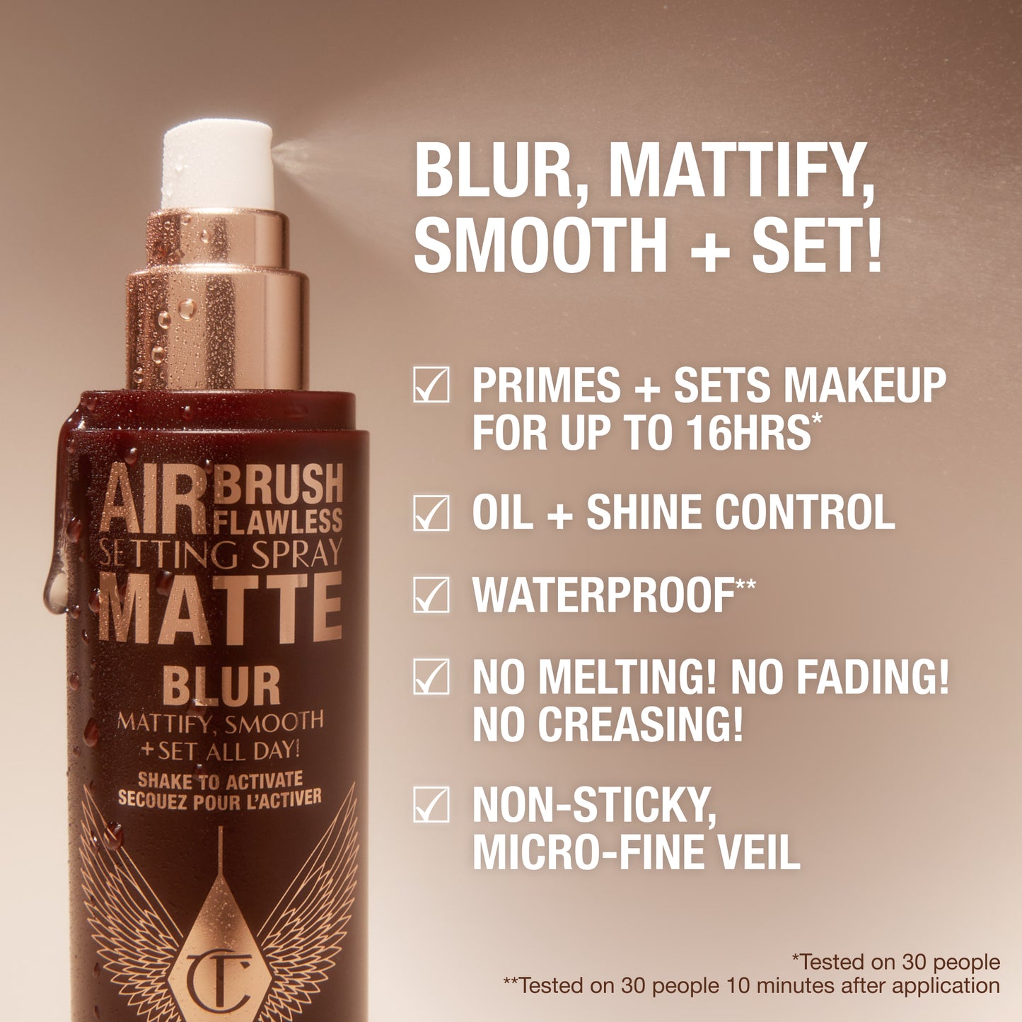 spray fixateur MATTE charlotte tilbury