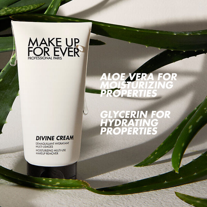DIVINE CREAM
CRÈME NETTOYANTE DEMAQUILLANTE HYDRATANTE MULTI-USAGE